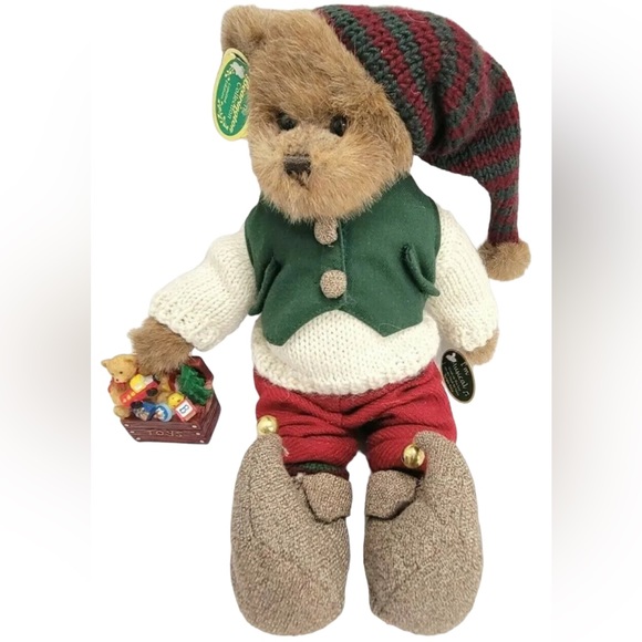 The Bearington Collection Limited Edition #1474 Musical Mr. Bear Jingles- NWT - Picture 2 of 11